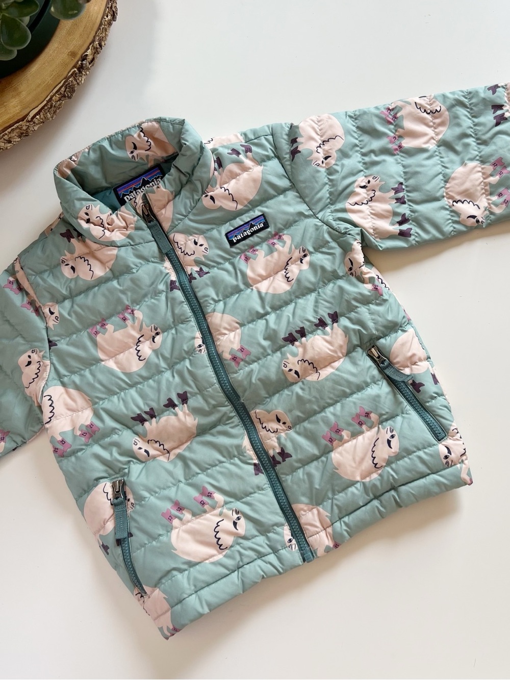 Patagonia Baby Buffalo Down Sweater Jacket | Size 4